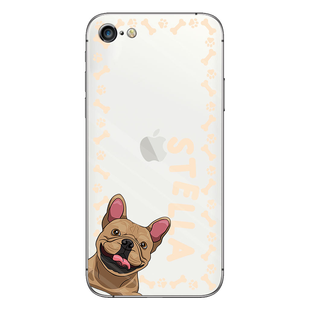 Life Is Better With Pets - Personalized Dog Clear Phone Case