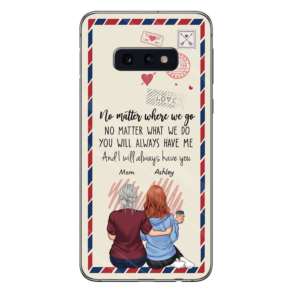 Mother And Daughter - Personalized Mother Phone Case