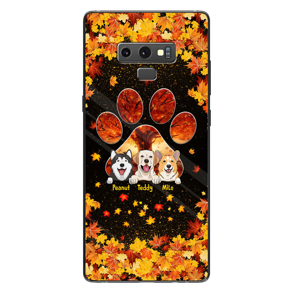 Hello Fall - Personalized Dog Phone Case