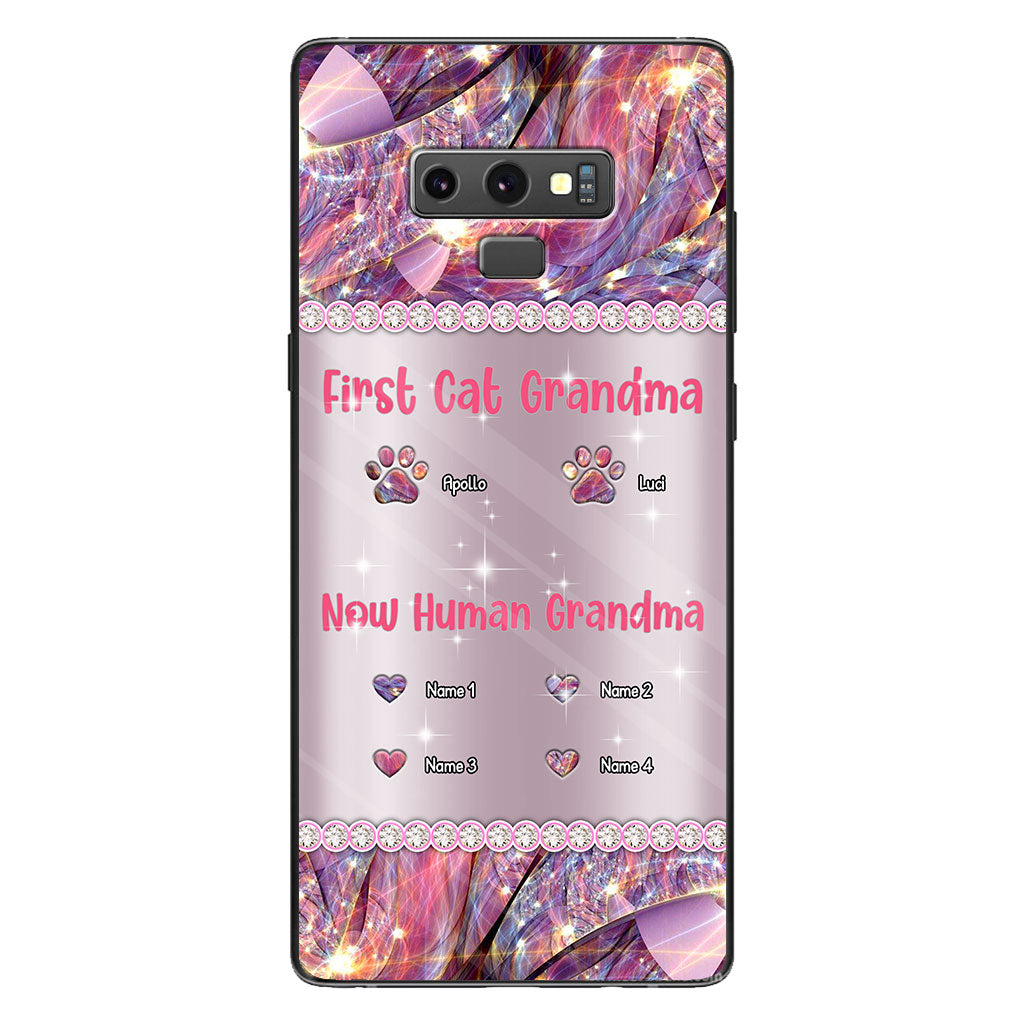 Cat Grandma Human - Personalized Mother's Day Phone Case