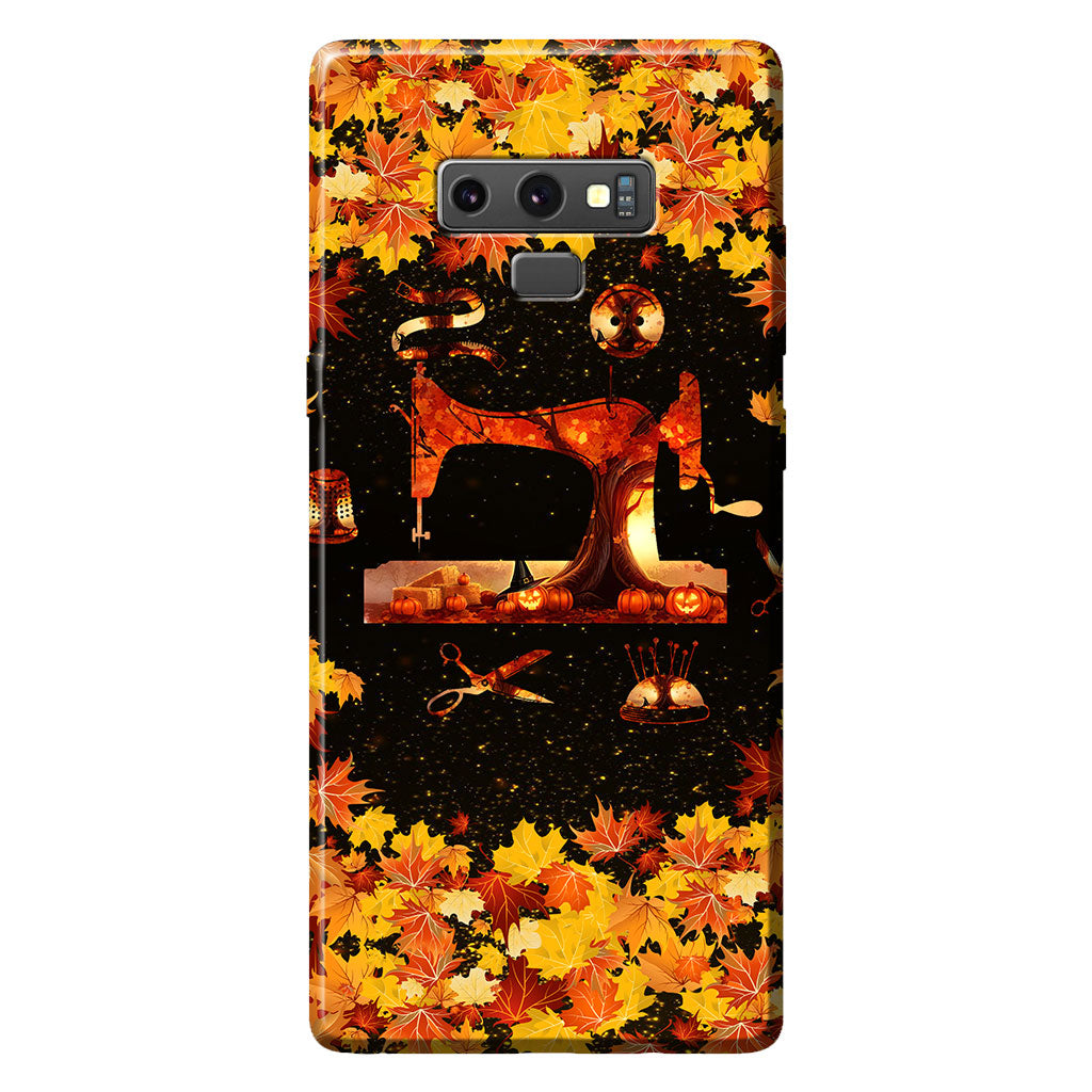 Autumn Vibes - Sewing Personalized Phone Case