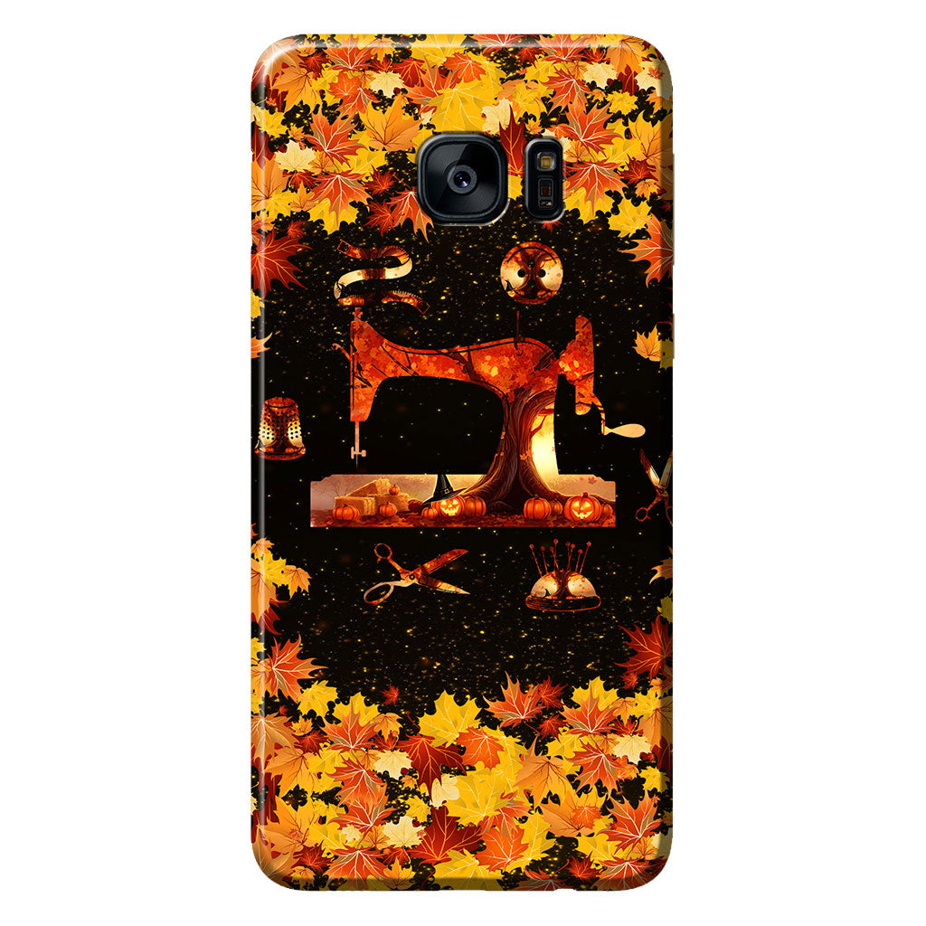 Autumn Vibes - Sewing Personalized Phone Case