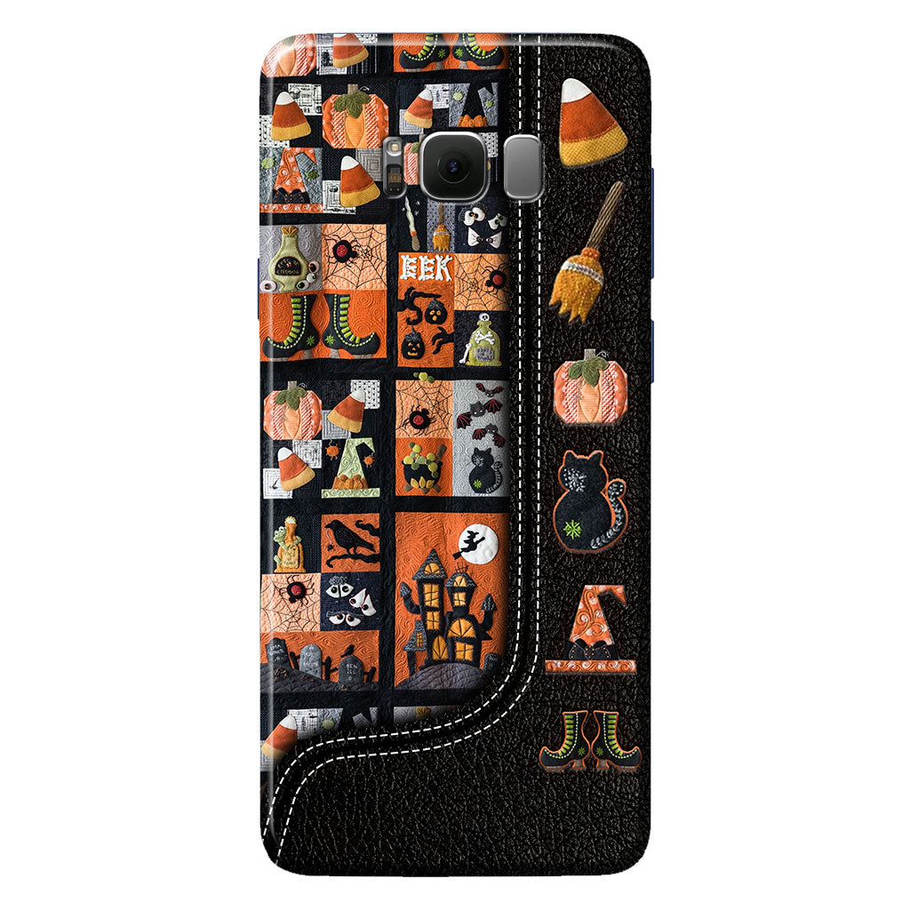 My Broom Broke So Now I Quilt Halloween Personalized Phone Case