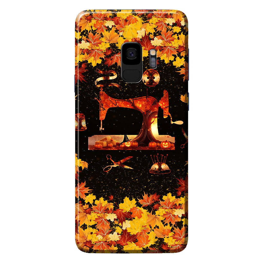 Autumn Vibes - Sewing Personalized Phone Case