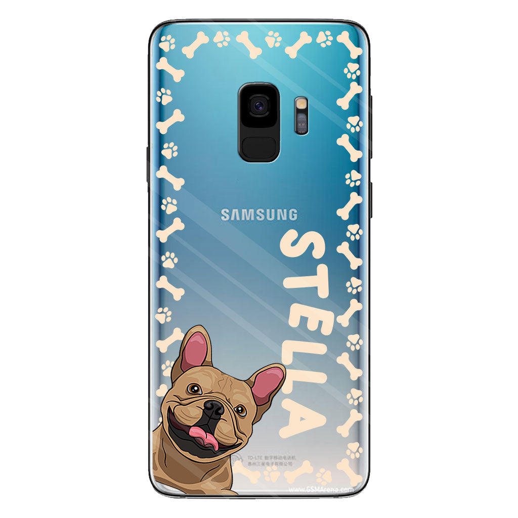 Life Is Better With Pets - Personalized Dog Clear Phone Case