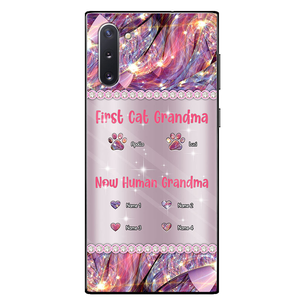 Cat Grandma Human - Personalized Mother's Day Phone Case