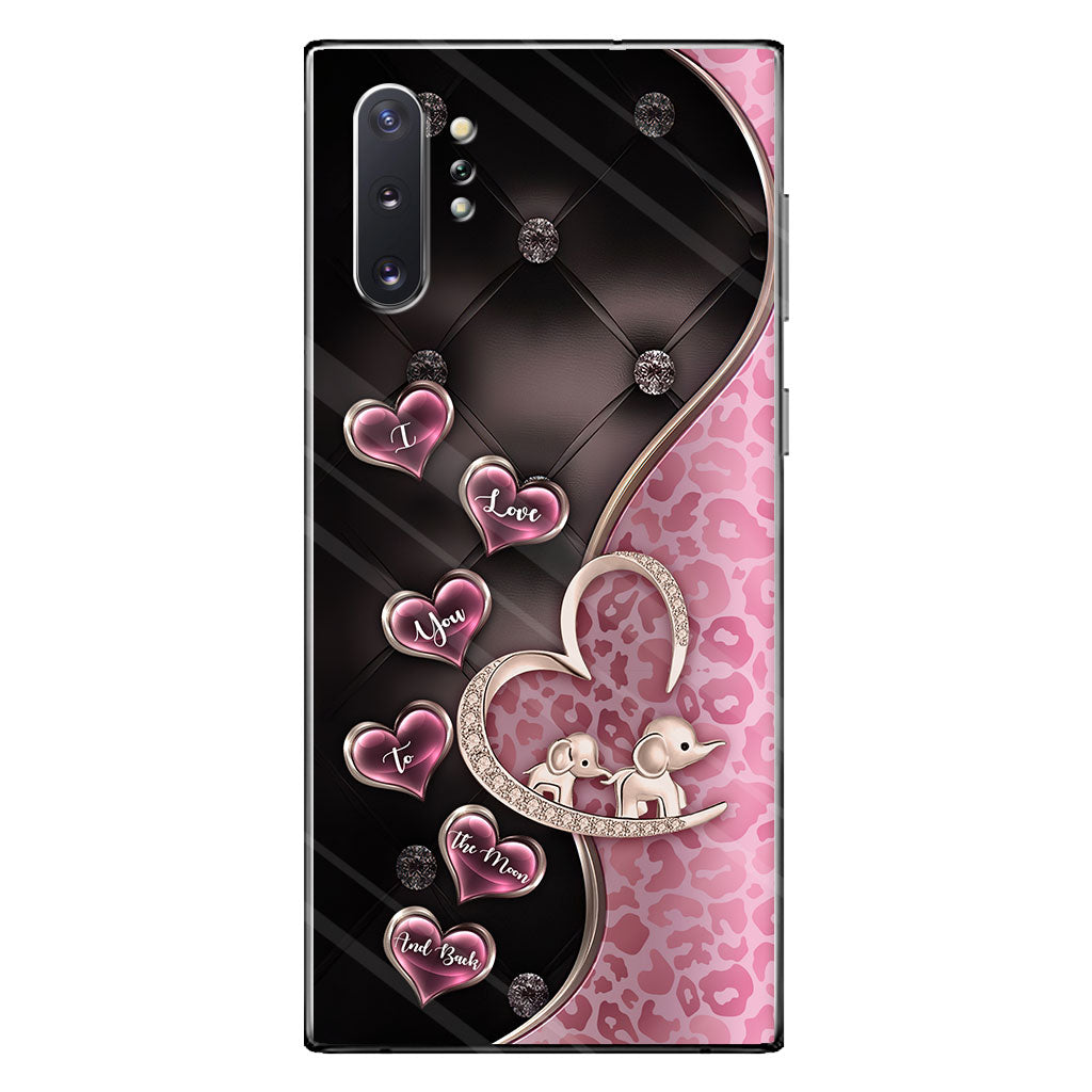 I Love You - Mother's day Elephant Phone Case