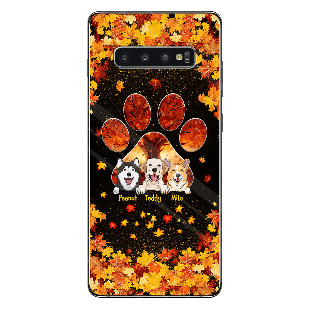 Hello Fall - Personalized Dog Phone Case