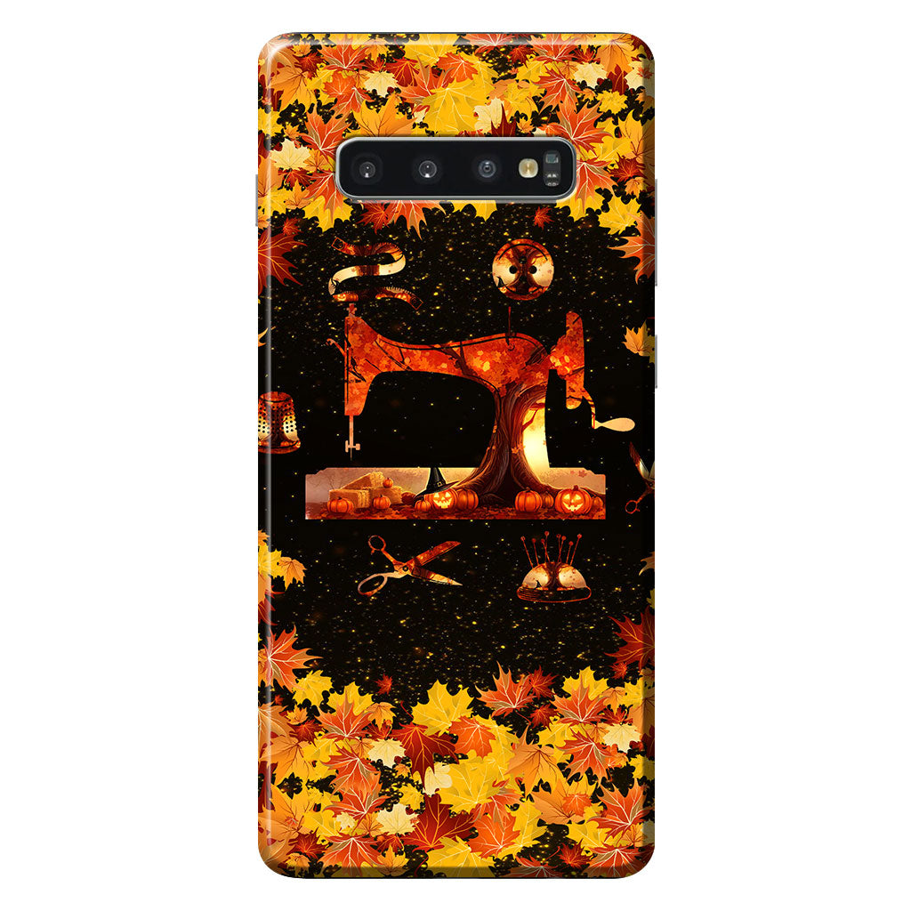 Autumn Vibes - Sewing Personalized Phone Case