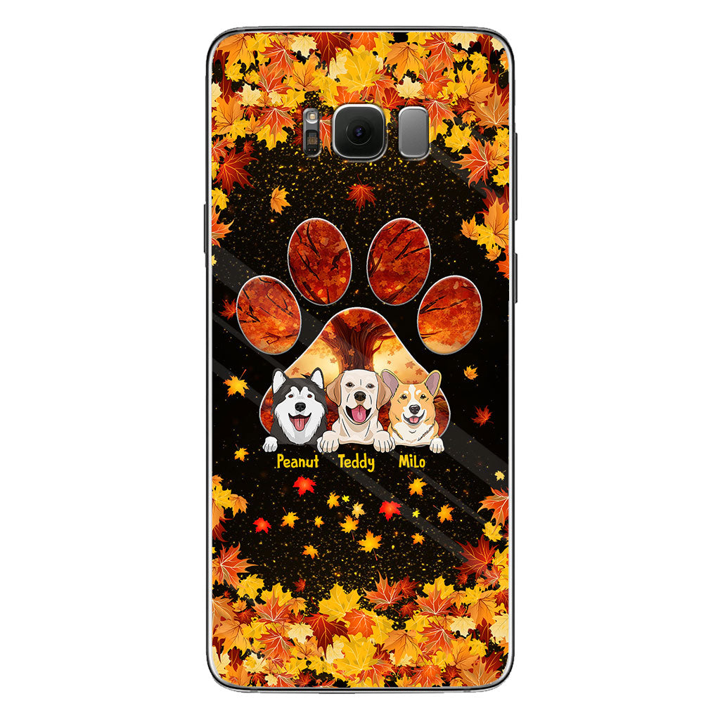 Hello Fall - Personalized Dog Phone Case