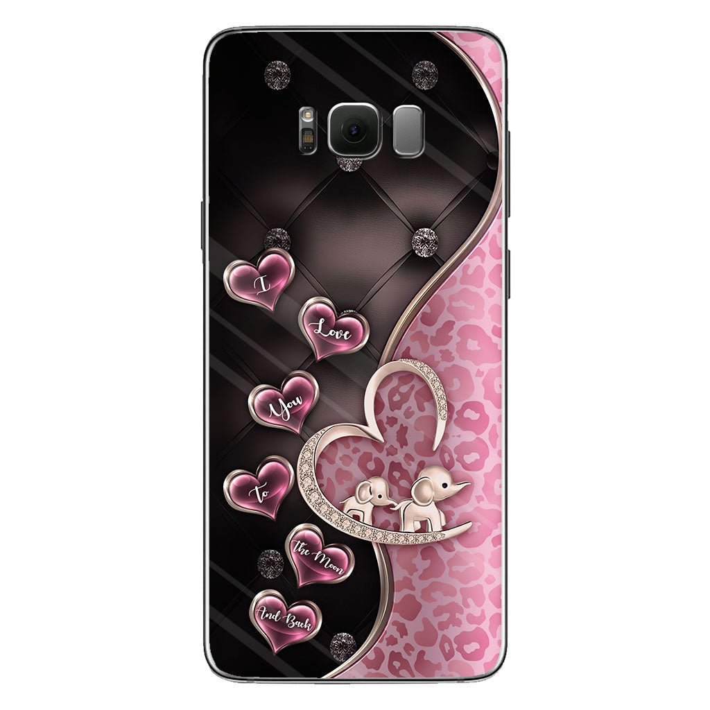 I Love You - Mother's day Elephant Phone Case