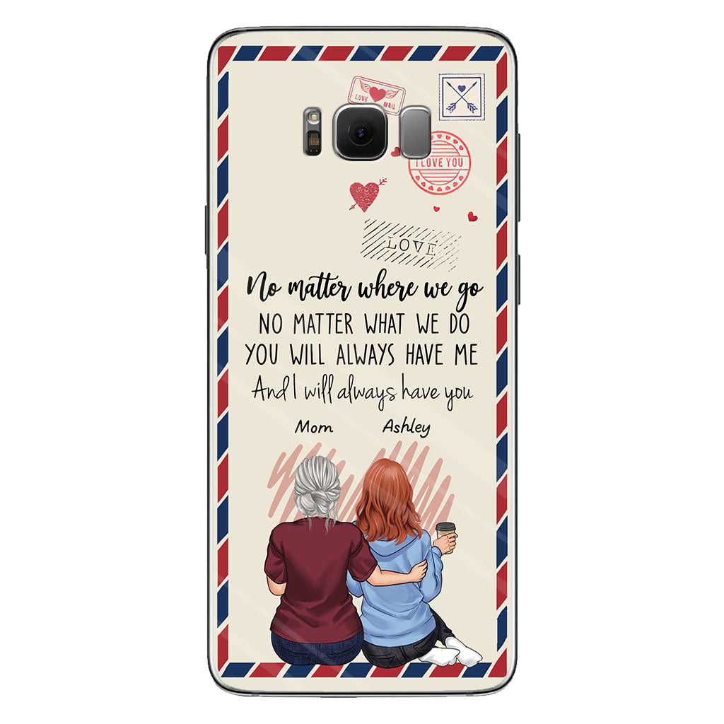 Mother And Daughter - Personalized Mother Phone Case