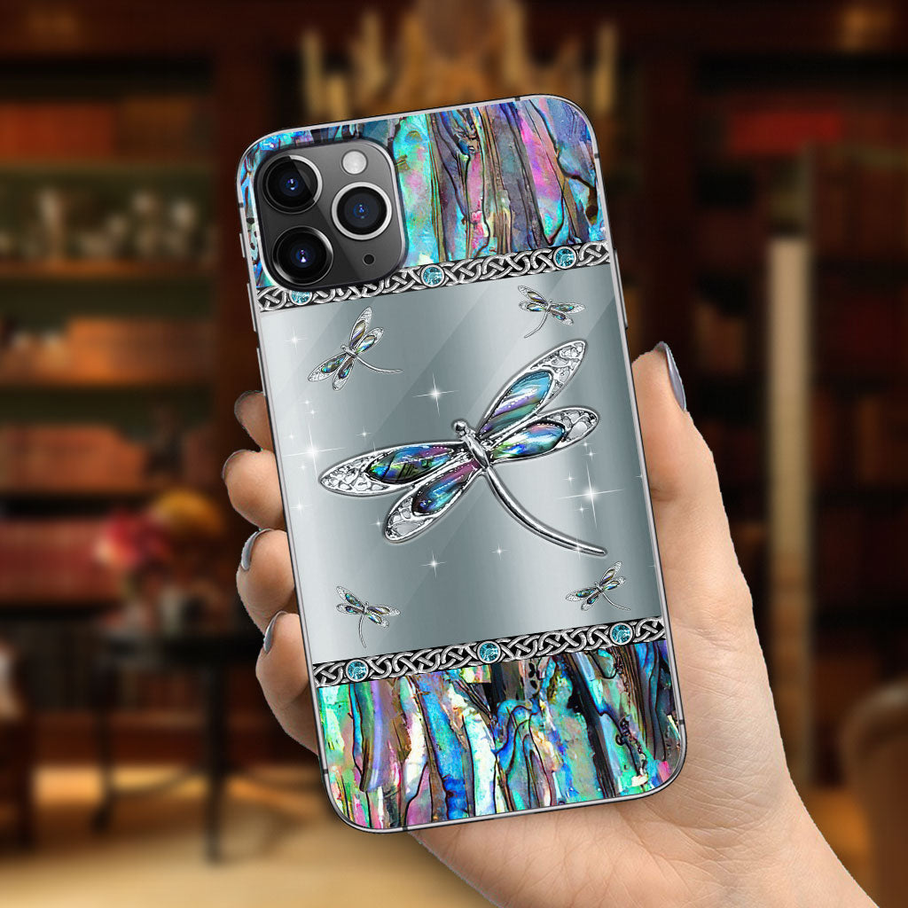 Mystery Dragonfly -  Personalized Phone Case With 3D Pattern Print