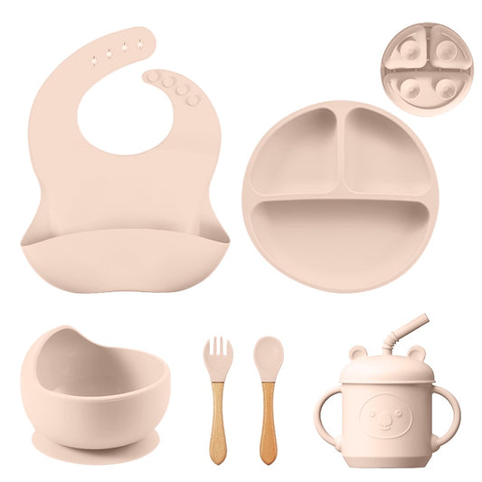 Ultimate Baby Weaning Set (SALE) - Food Grade Silicone made – Eco-Baby  Tableware