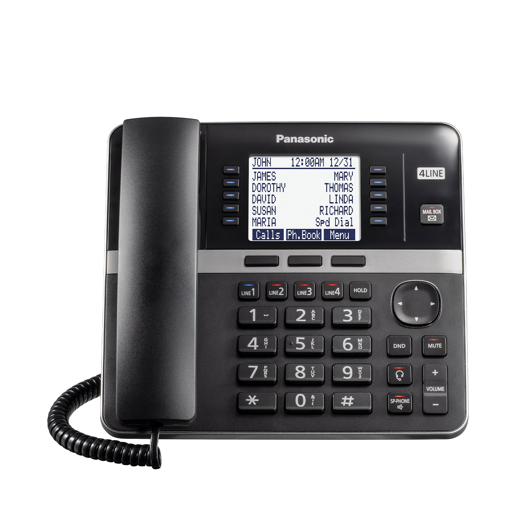 Panasonic Office Phone, Corded Extension Desk Phone Accessory - KX