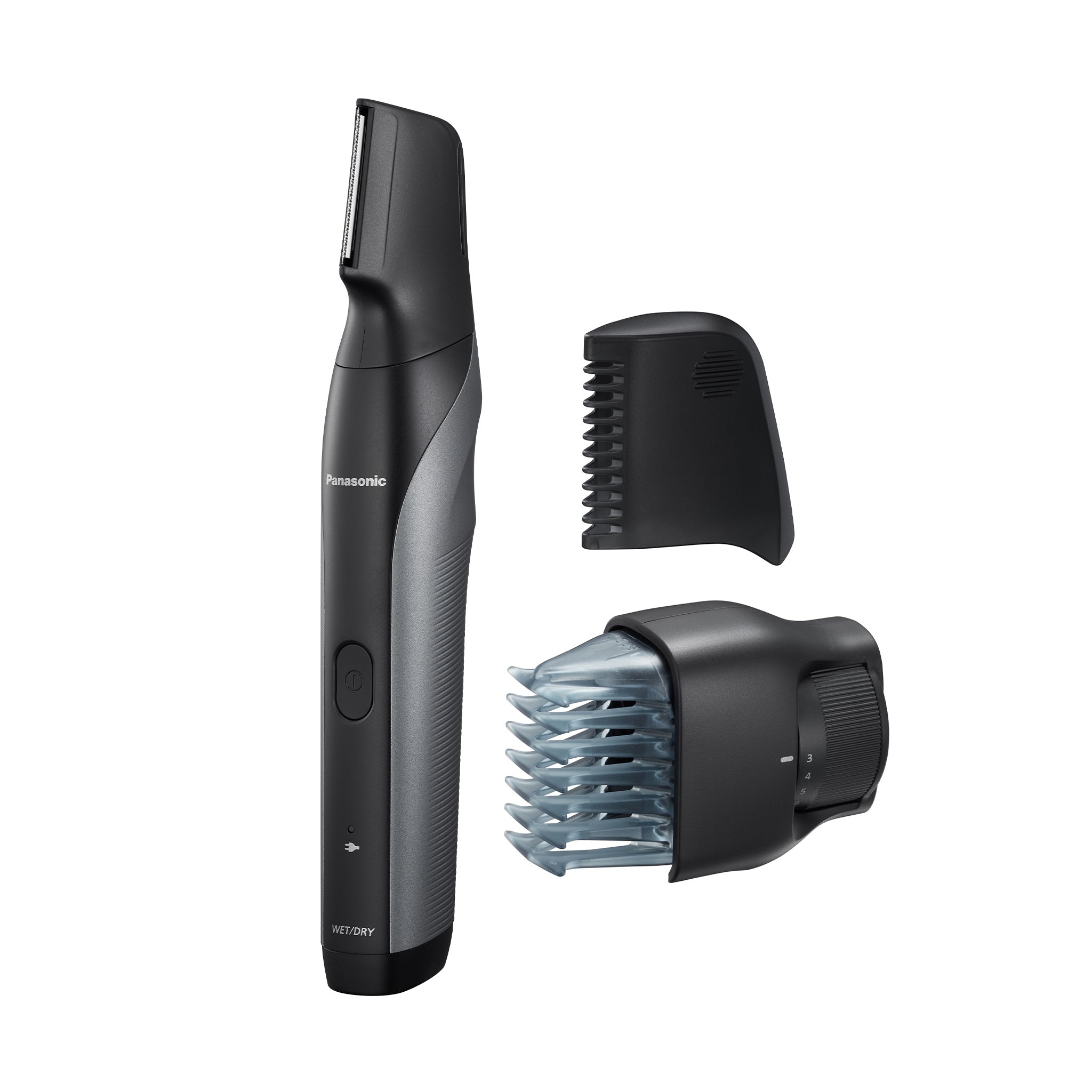 with - Body Comb 3 Attachments Hair Panasonic ER-GK60-S Groomer