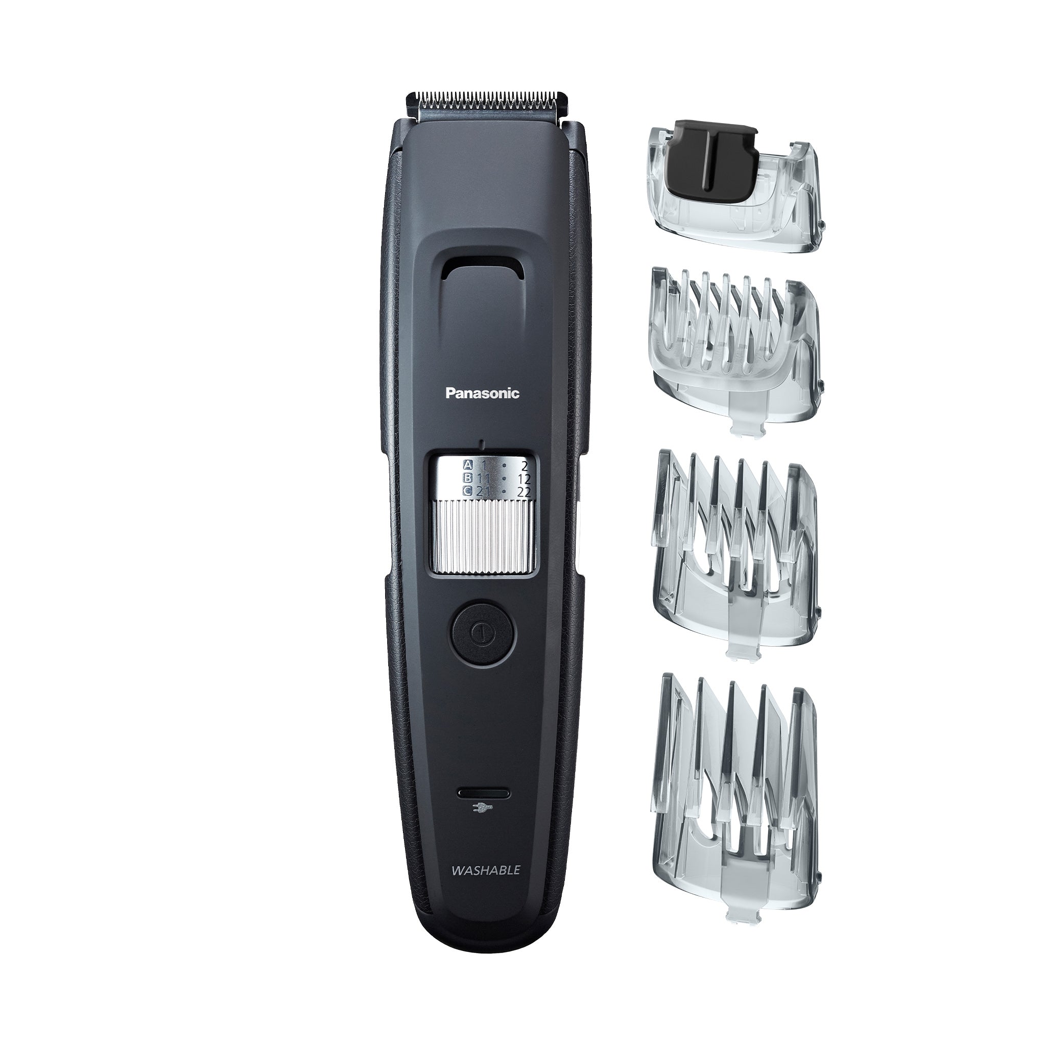 Panasonic Body Hair Groomer with 3 Comb Attachments - ER-GK60-S