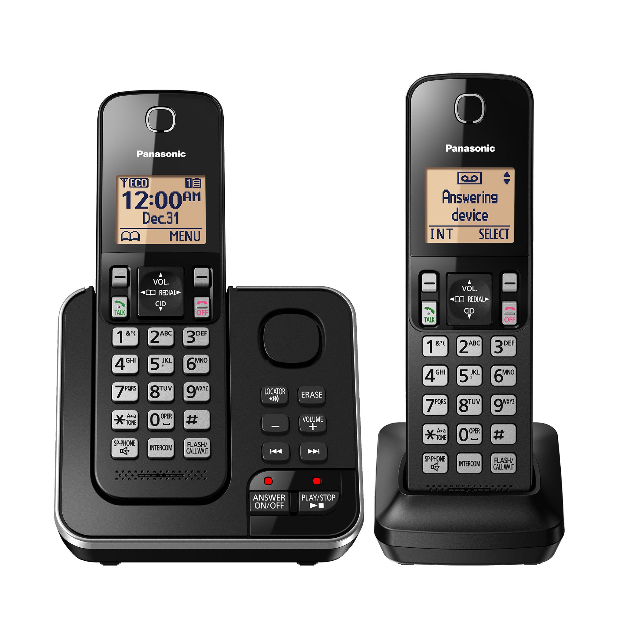  Panasonic KX-TGF352M Teléfono fijo con cable/inalámbrico de 2  teléfonos : Productos de Oficina