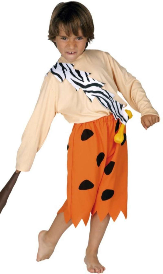 Costume da Ciottolina Flintstone per bambine da 1 a 11 anni