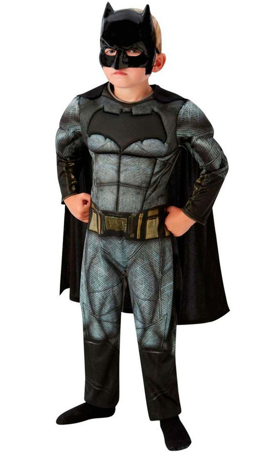 Costume da Batman™ Black Deluxe bambino