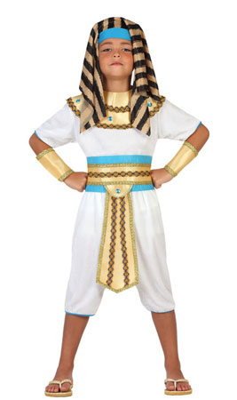 Costume da Egiziana Salama per bambine da 3 a 12 anni