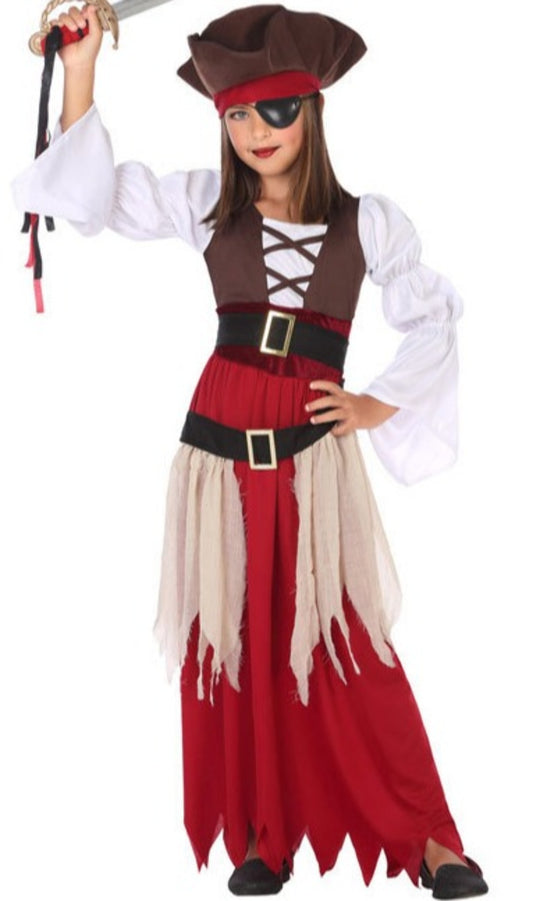 Costume da Pirata Classica per bambina