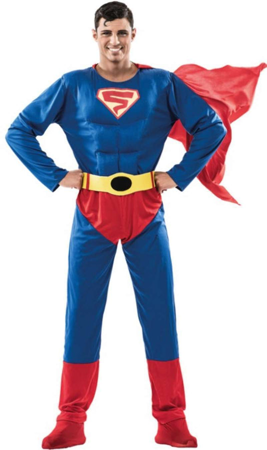 costumi carnevale supereroi completi vestiti adulti Superman Batman copia  Mascot