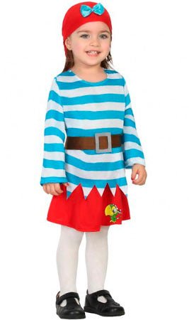 Costume da Pirata Coraggiosa per bambina