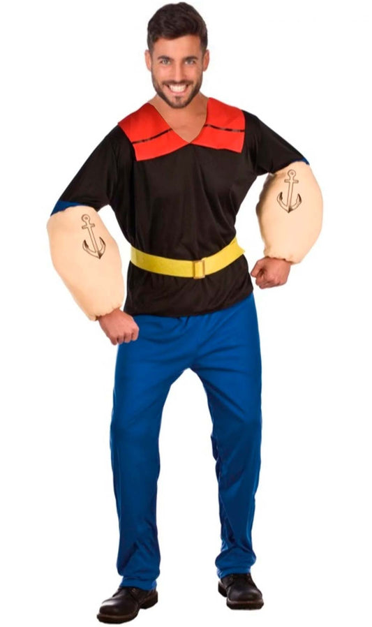 Costume da Braccio di Ferro per uomo