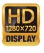 HD display logo