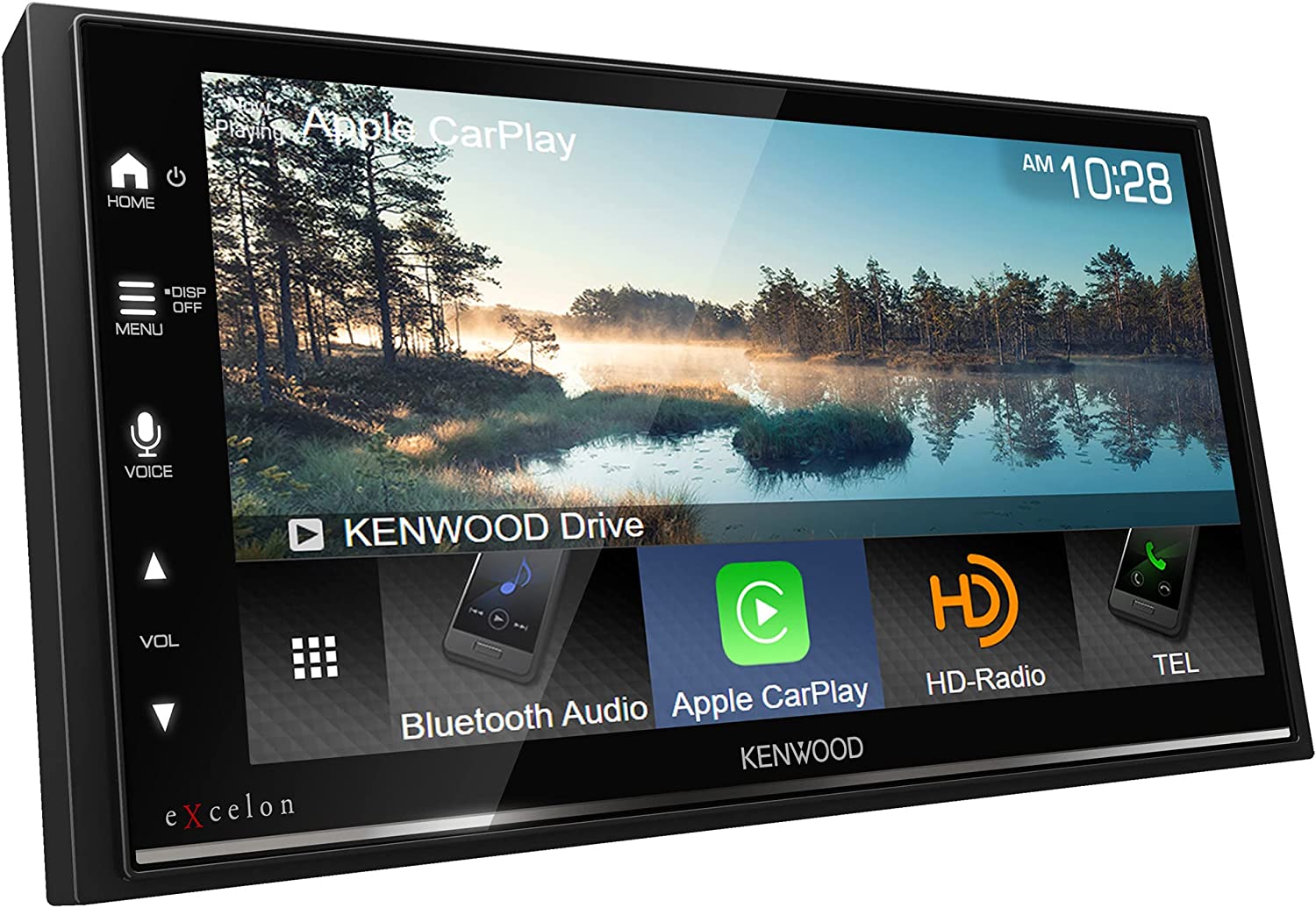 Prever Concentración Experimentar Kenwood eXcelon DMX709S 2-DIN Car Stereo, Apple CarPlay/Android Auto, – Car  Toys