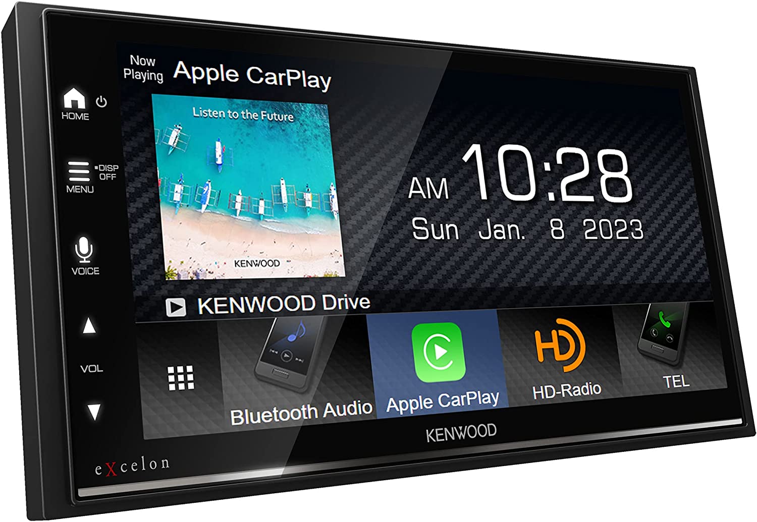 Simpático clima Platillo Kenwood eXcelon DMX809S 2-DIN Car Stereo w Wireless Apple CarPlay & An –  Car Toys