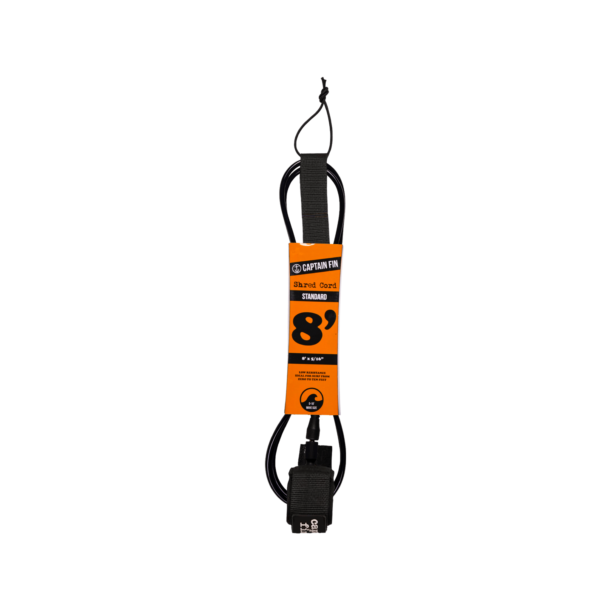 Shred Cord Standard 8ft - Black