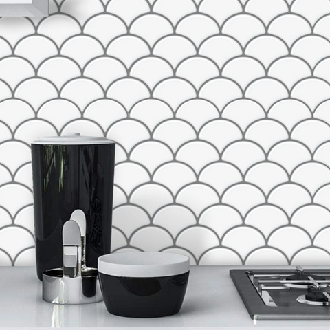 fish scale tiles