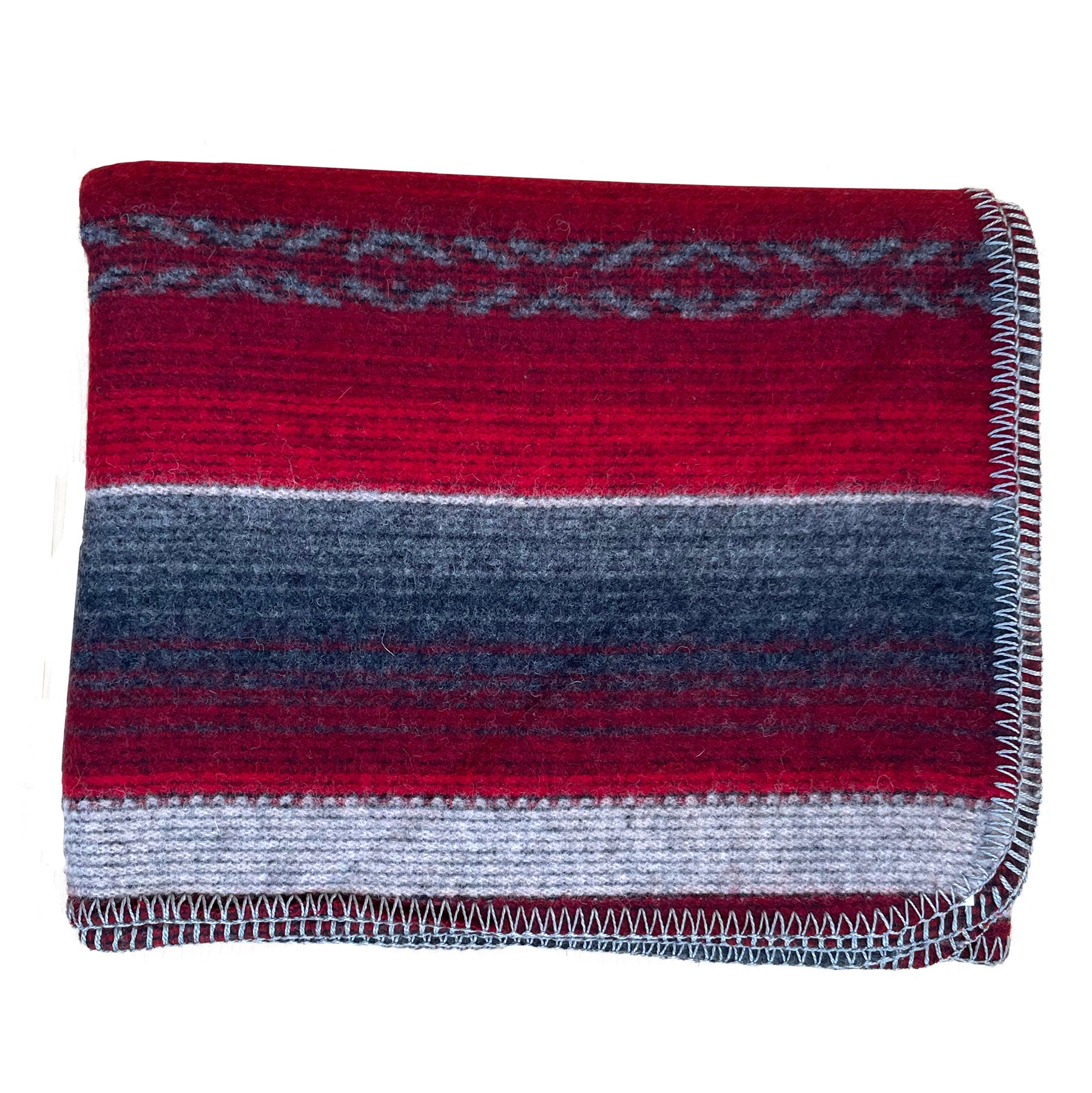  Norris Wool Throw - Sterling Mountain 