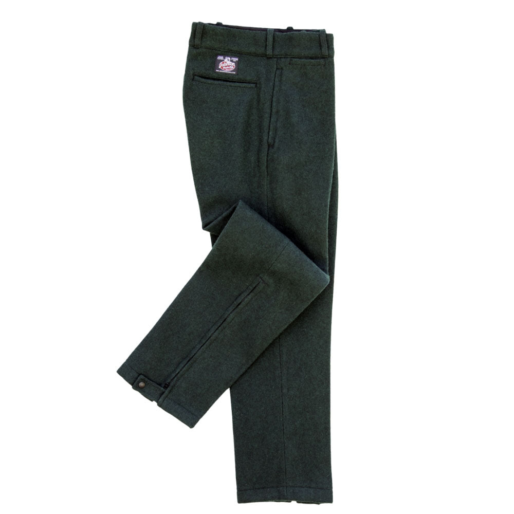 Wool Cargo Pants - Spruce Green – Johnson Woolen Mills