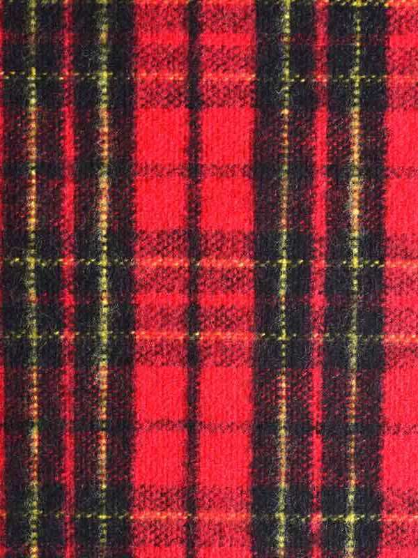  Flannel Fabric By The Yard - GMF22 - Red Tartan 