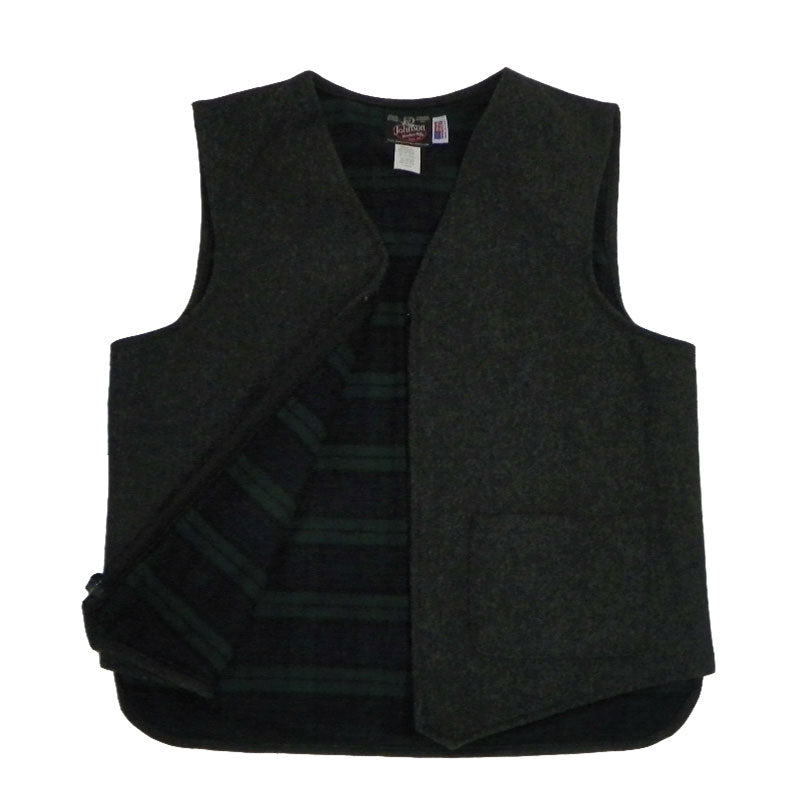  Flannel Lined Wool Vest 