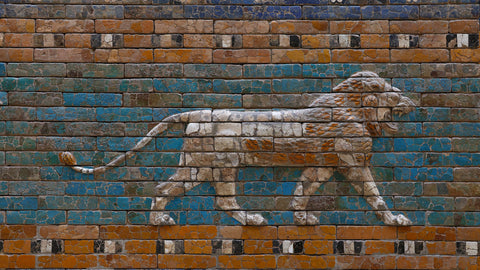ancient babylon lyon stone mosaic