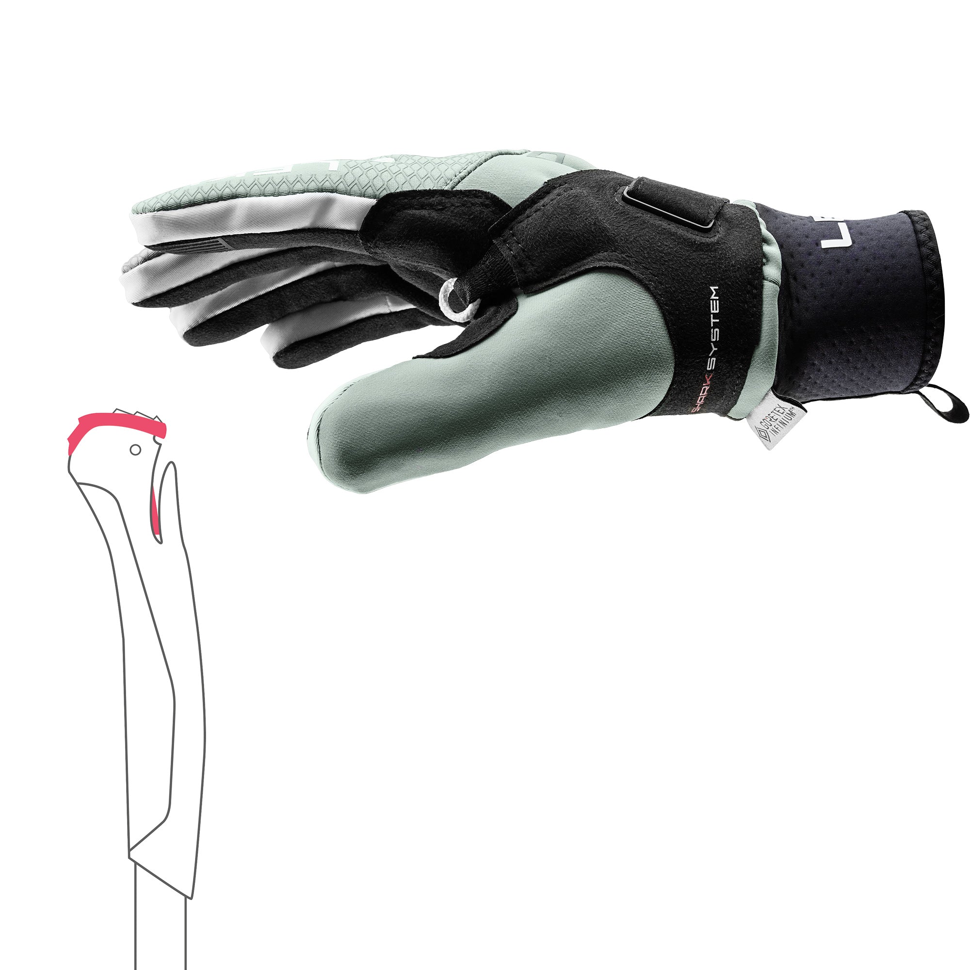 LV Ski Fur Gloves S00 - Accessories M77411