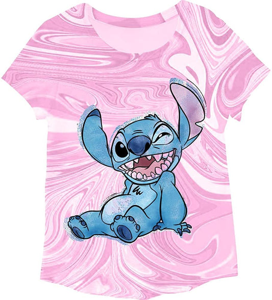 Disney Lilo & Stitch Clothing Set, Short Sleeve T-Shirt and Leggings  Set