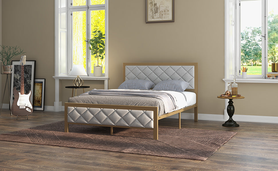 GARVEE Queen Size Bed Frame