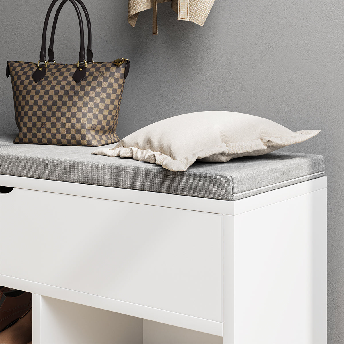 LuxFocus Shoe Storage Bench Overview