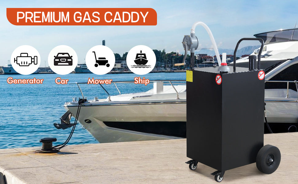 50-Gallon Portable Fuel Caddy