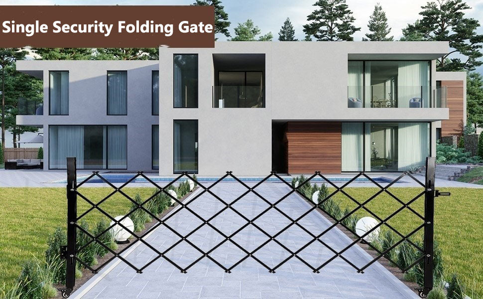 Single Folding Security Door