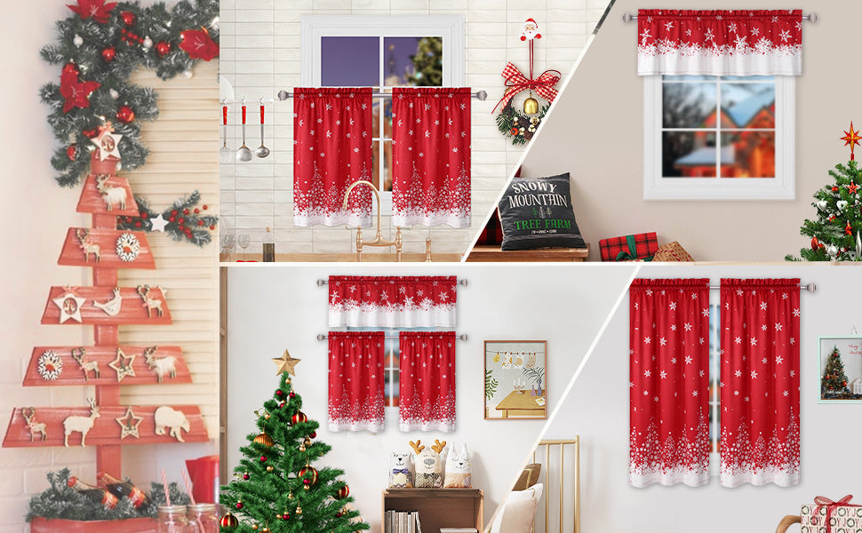 GARVEE Christmas Curtain Features