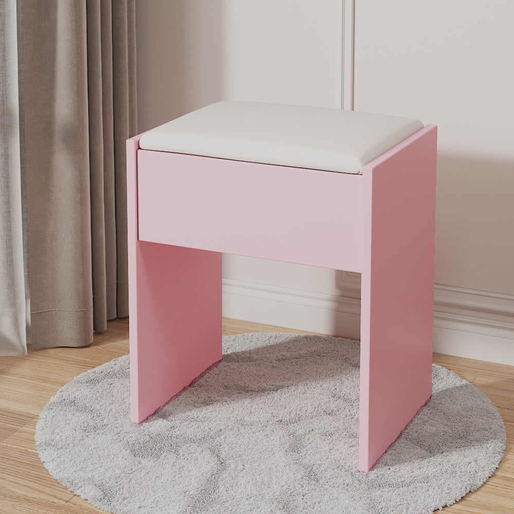 corner makeup vanity desk