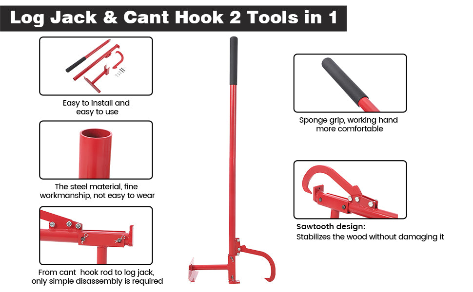 Levantador de troncos Timberjack