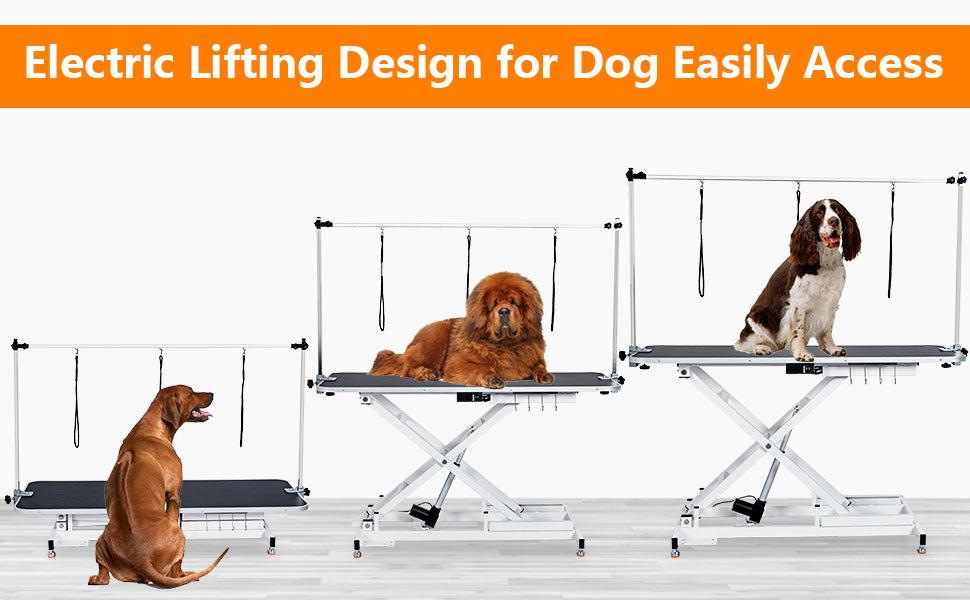 Dog Grooming Table for Large/ Small Dogs