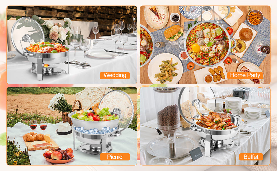 chafing dishes for buffet